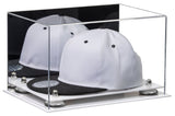 Snapback Hat or Baseball Cap Display Case - Mirror No Wall Mount (A018/V40)