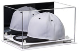 Snapback Hat or Baseball Cap Display Case - Mirror No Wall Mount (A018/V40)