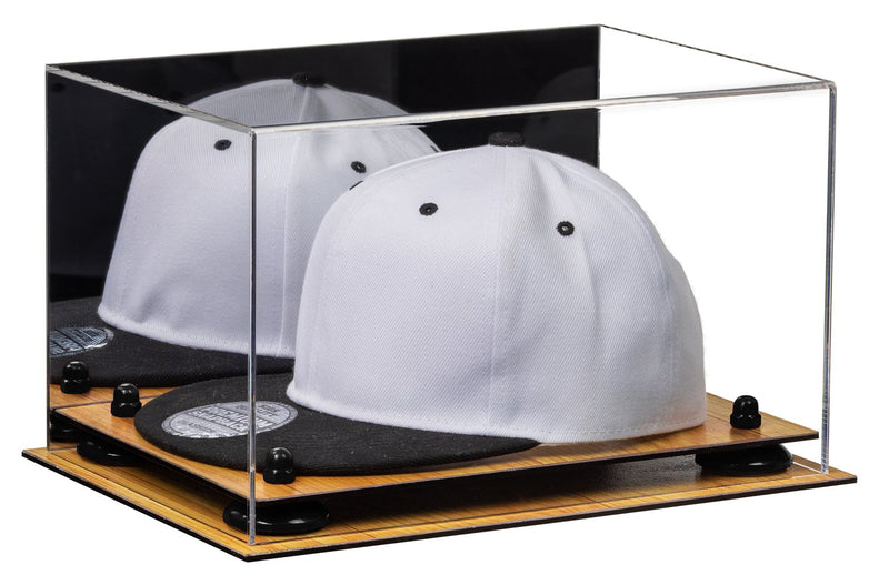 Snapback Hat or Baseball Cap Display Case - Mirror No Wall Mount (A018/V40)