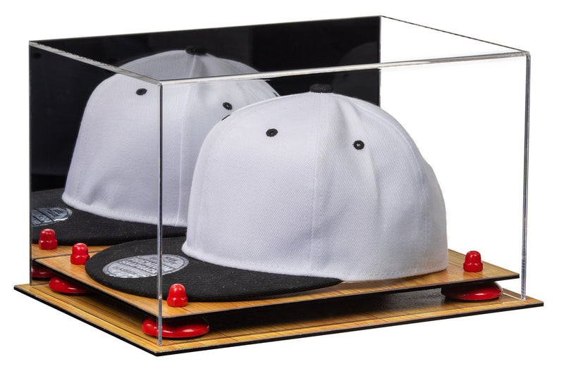 Snapback Hat or Baseball Cap Display Case - Mirror No Wall Mount (A018/V40)