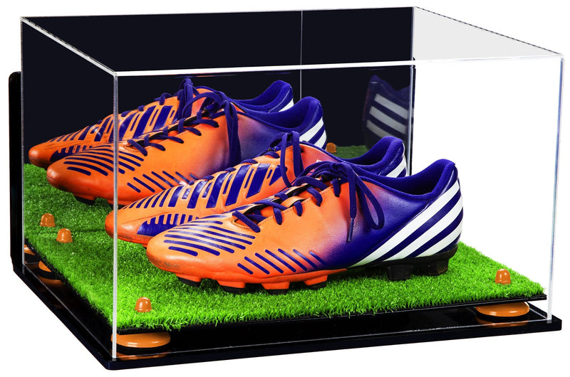 Basketball Shoe Pair Display Case 15.25 X 12 X 9 Mirror (A082/V13)