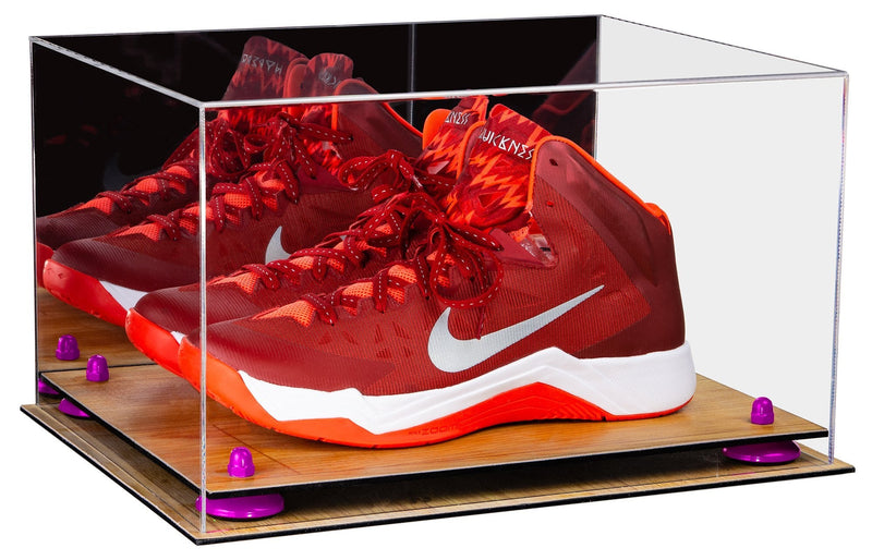 Basketball Shoe Pair Display Case 15.25 X 12 X 9 Mirror (A082/V13)