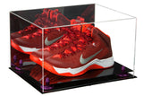 Basketball Shoe Pair Display Case 15.25 X 12 X 9 Mirror (A082/V13)