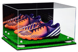 Basketball Shoe Pair Display Case 15.25 X 12 X 9 Mirror (A082/V13)