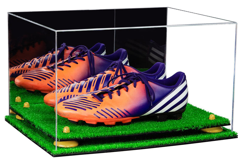 Basketball Shoe Pair Display Case 15.25 X 12 X 9 Mirror (A082/V13)