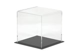 Versatile Acrylic Display Case, Cube, Dust Cover and Riser <br><sub>(Clear or Mirrored)<br>6" x 6" x 6" (A058-DS), Display Case, Better Display Cases, Better Display Cases - Better Display Cases