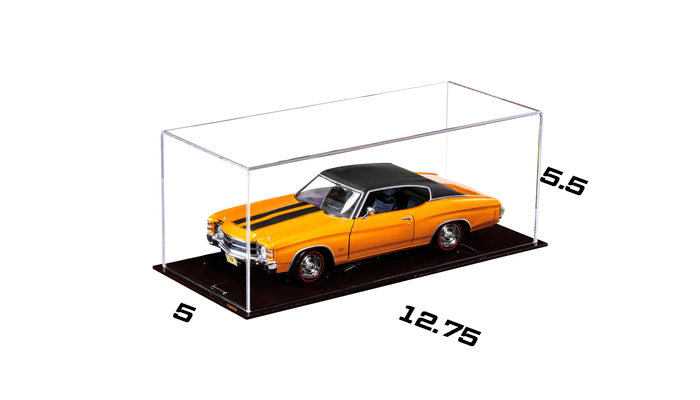 Model Car Case with Dimensions