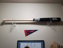 Horizontal baseball bat wall mount bracket