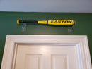 Acrylic baseball bat display holder for collectible bats