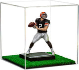 Versatile Acrylic Display Cases with Turf Base - All In One Product