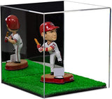 Versatile Acrylic Display Cases with Turf Base - All In One Product