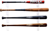 Acrylic Wall Mounts and Display Stands for Baseball Bats